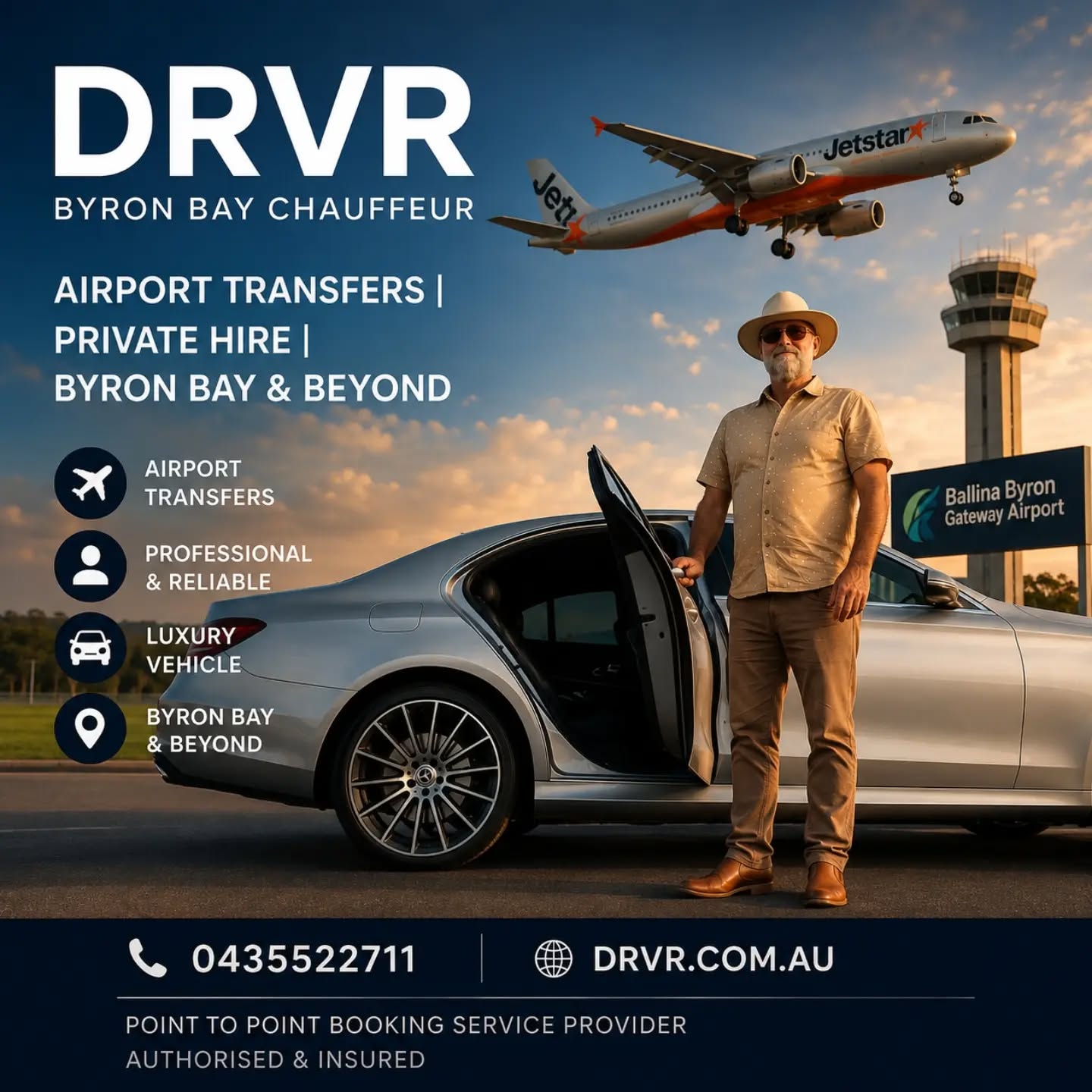 Advertising Card DRVR 